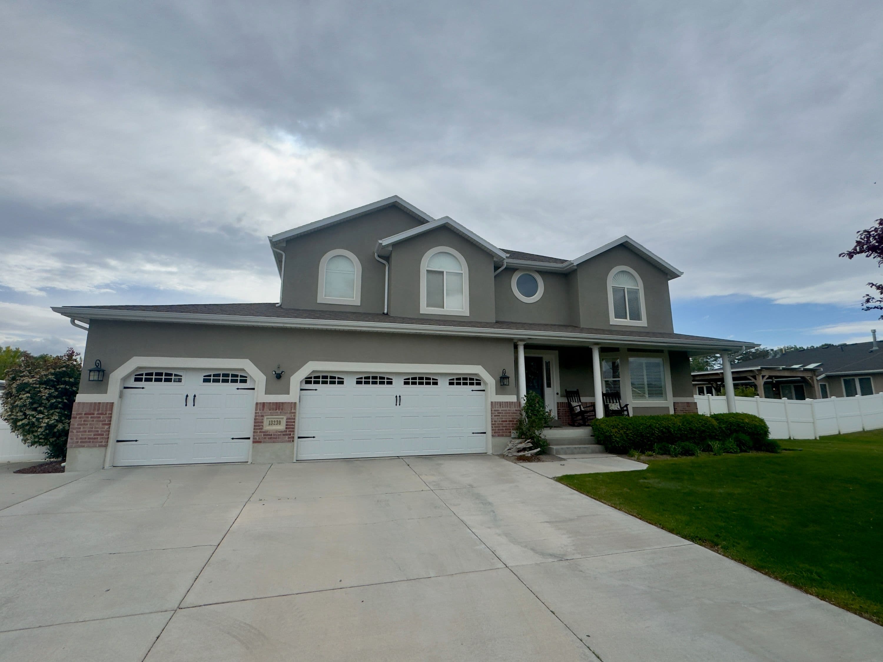 Project Riverton Home Transformation with Stucco Finish image